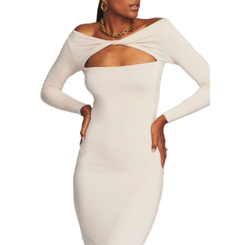NEW SER.O.YA Irene Dress - Size Small - Ivory